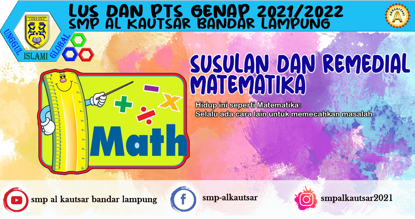 SUSULAN DAN REMEDIAL LUS-PTS MATEMATIKA