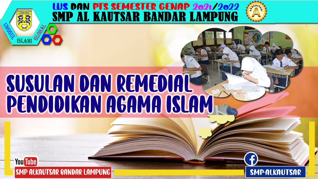 SUSULAN DAN REMEDIAL LUS-PTS PENDIDIKAN AGAMA ISLAM