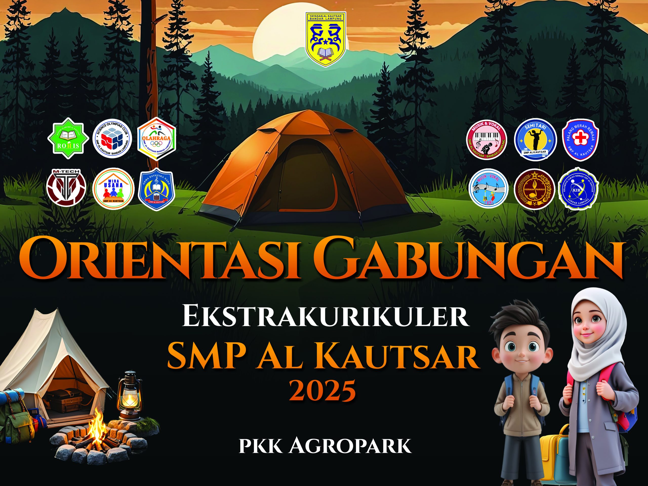 Siswa Baru SMP Al Kautsar Ikuti ORGAB 2025 untuk Gali Minat dan Bakat melalui Ekstrakurikuler